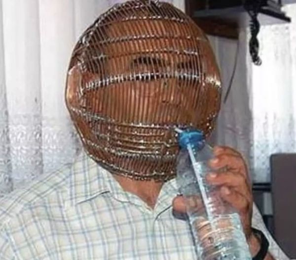 Man put his head in a cage and only gave the key to his wife. The reason may surprise you…