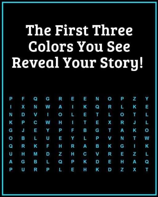 What’s the First Color You See? The Answer Says a Lot