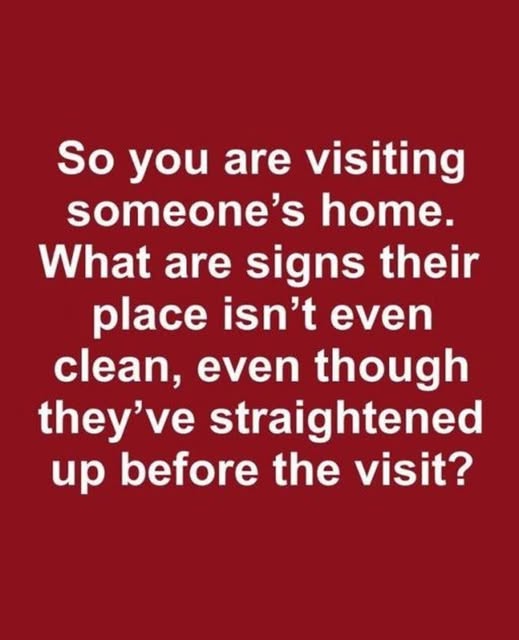 8 Subtle Signs That Someone Doesnt Clean Their Home