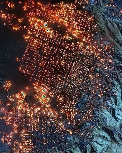 Impressive Satellite Photography Reveal the Extensive Damage Caused by the Palisades & Eaton Wildfires in Los Angeles 🇺🇸