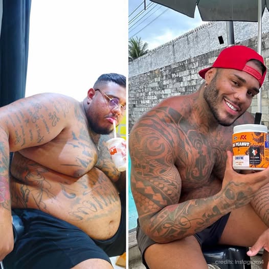 Nayron Santos Felipe Went From Obesity To Fitness In 12 Months, And Here’s His Amazing Transformation