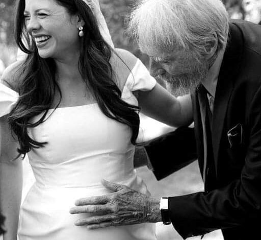 Clint Eastwood’s Expectant Daughter Ties the Knot in a Rustic Ranch Wedding with Dad by Her Side: Stunning Pictures