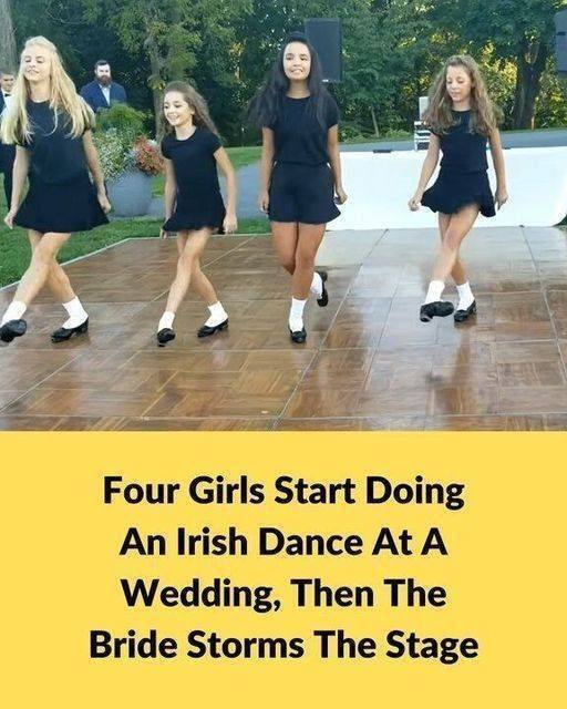 Four Bridesmaids Steal The Show With An Irish Dance, But The Bride Has Something To Say