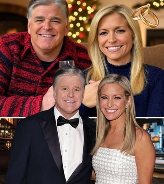 FOX & Friends co-host Ainsley Earhardt has shared loved-up pictures with her husband-to-be Sean Hannity in the first images posted by the couple since announcing their engagement.