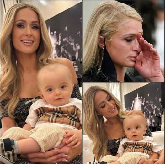 Paris Hilton lashes out at mean online comments about son’s head: “He just has a large brain