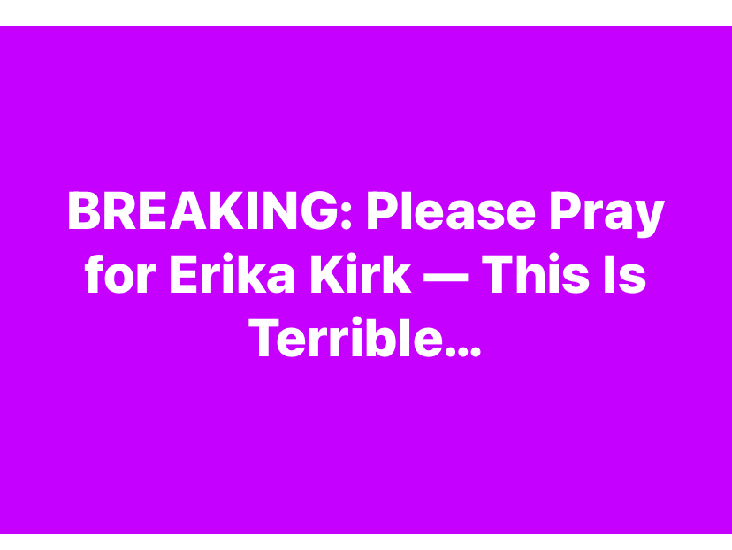 Erika Kirk ‘Genuinely Rattled’ After Liberal Outlet’s Bizarre “Witch” Stunt in the Days Leading Up to Charlie Kirk’s Death, Sparking Outrage, Conspiracy Theories, and a Heated Debate Over Political Tactics, Media Boundaries, and the Exploitation of Personal Tragedy for Attention