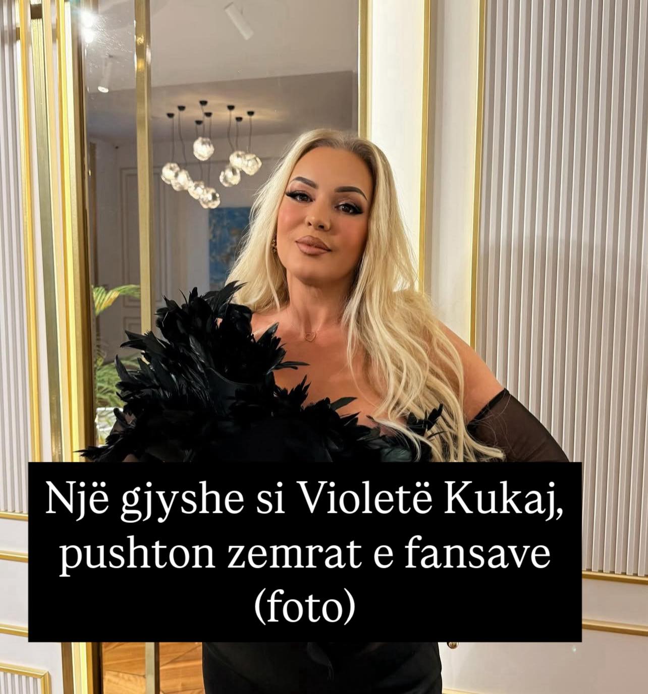 Një gjyshe si Violetë Kukaj, pushton zemrat e fansave (foto)