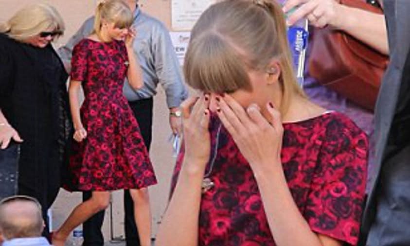 Taylor Swift admits that she tested positive for…