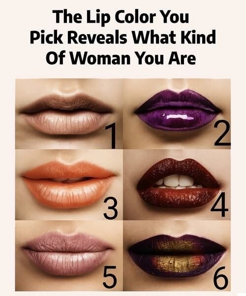 The Lip Color You Pick Reveals What Kind of Woman You Are