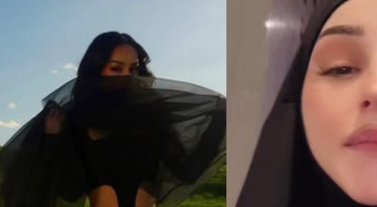 Këngëtarja kosovare shihet me mbulesë në Arabi Saudite