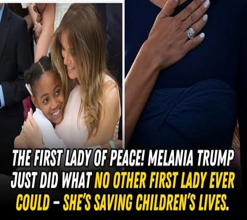 Melania Trump makes major humanitarian announcement on global stage