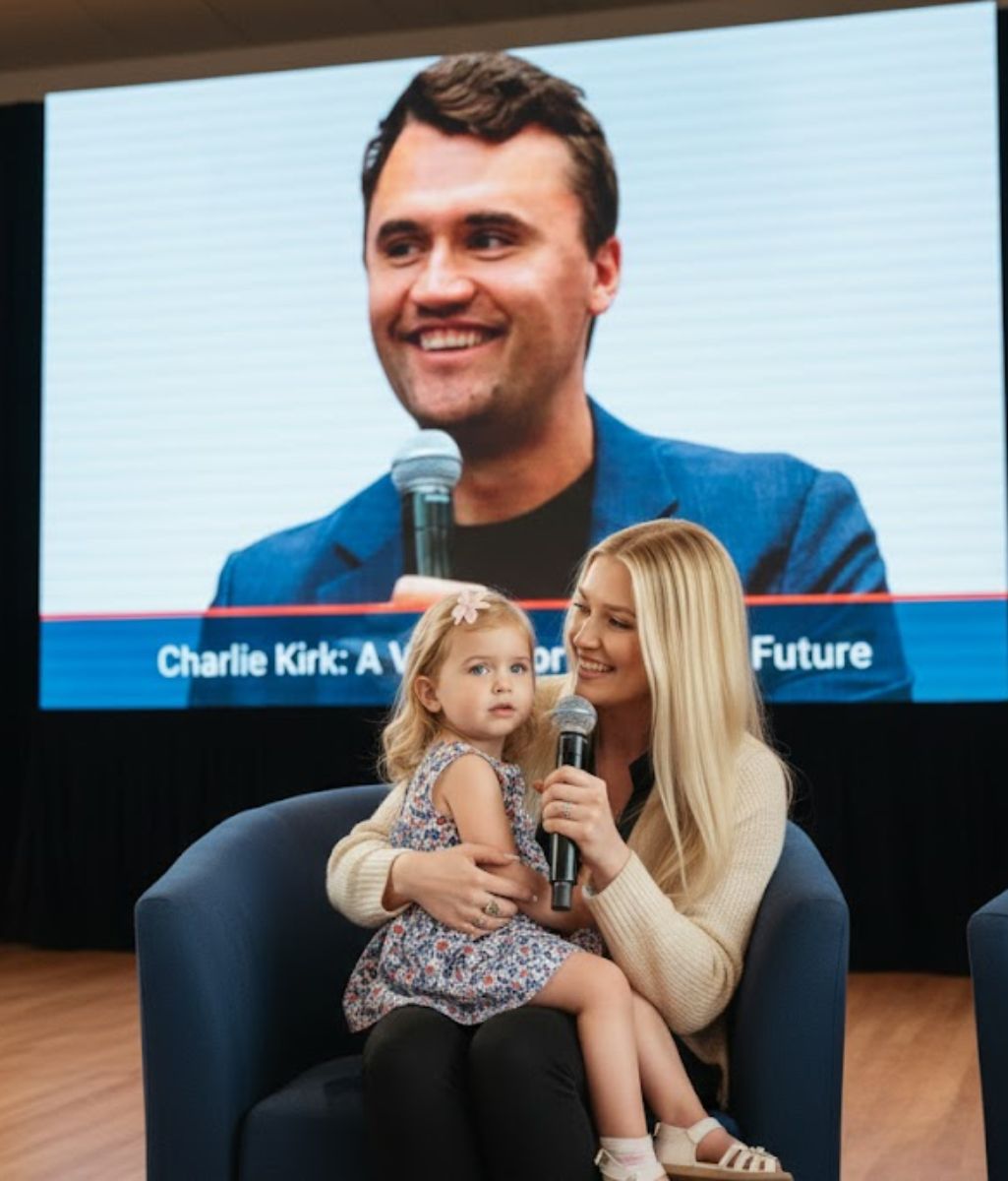 HEART-TO-HEART: Erika Kirk…..