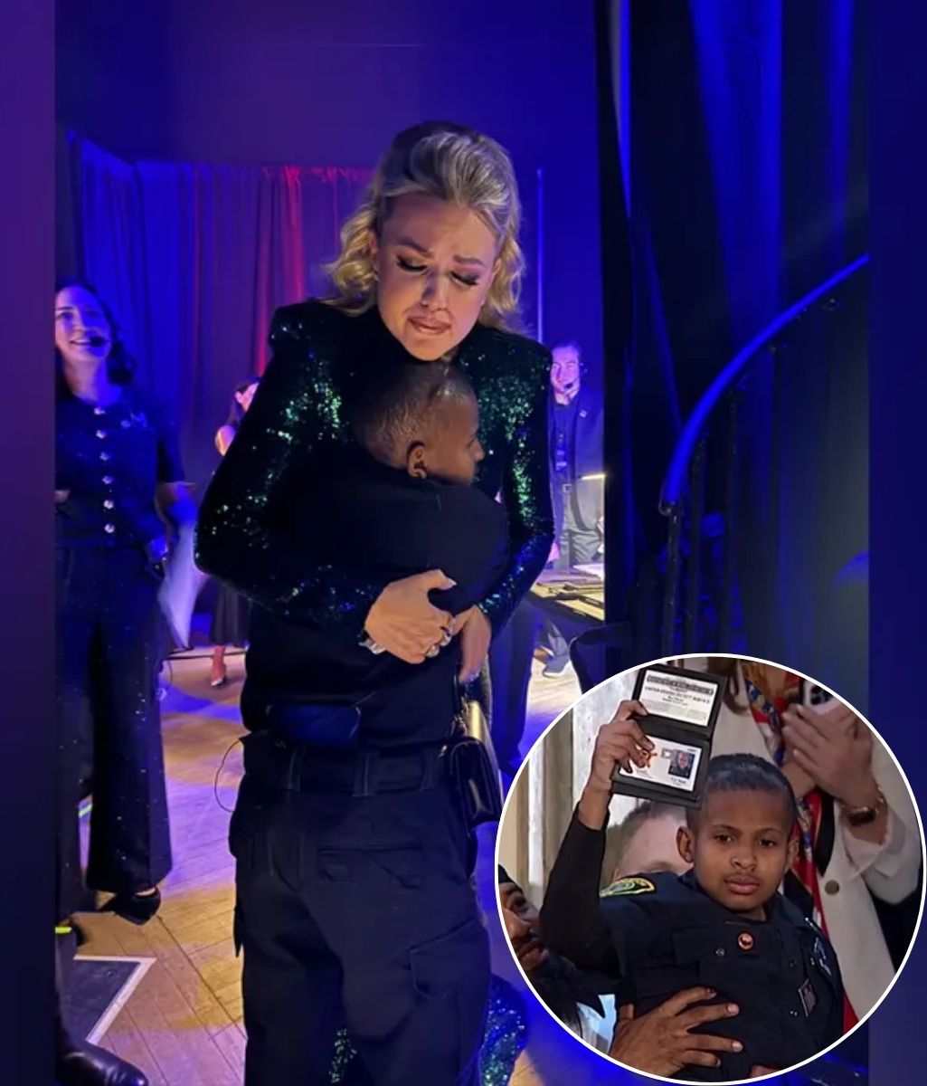 EMOTIONAL MOMENT: 13-Year-Old DJ Daniel — Who Inspired President Trump and Was Sworn In by the Secret Service While Bravely Battling Brain Cancer — Shares a Powerful Backstage Embrace With Erika Kirk, Widow of Charlie Kirk