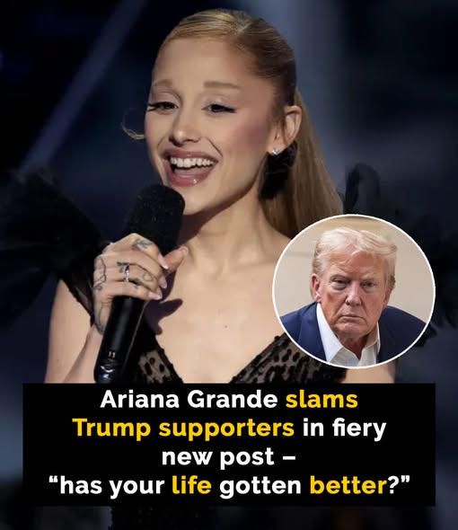 Ariana Grande slams Trump supporters with fiery post
