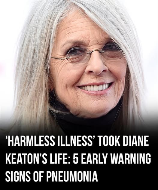 ‘Harmless illness’ took Diane Keaton’s life: 5 early warning signs of pneumonia