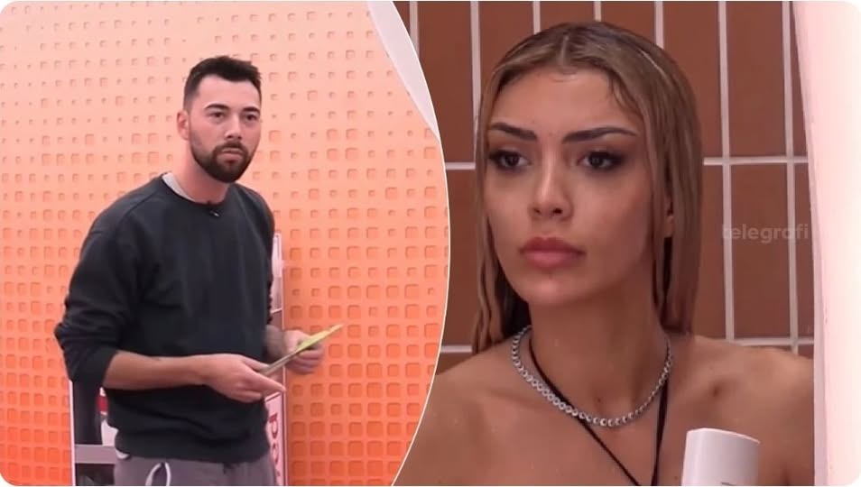 “Më lër të lahem pashë Zotin”, Angelo tenton të këndojë për Brikenën ndërsa ajo bën dush