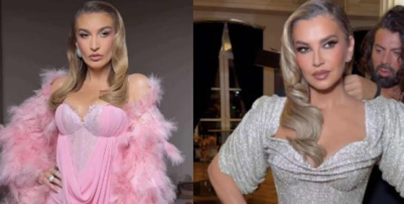 Leonora Jakupi dhe Yllka Kuqi me të njëjtën frizurë, cilës po i rri më mirë