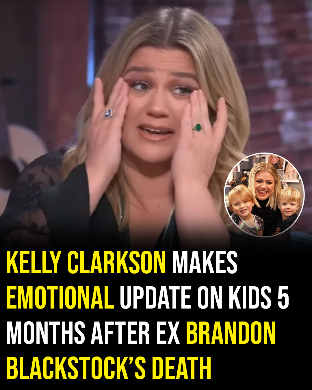 Kelly Clarkson’s rare comment after ex Brandon Blackstock’s death