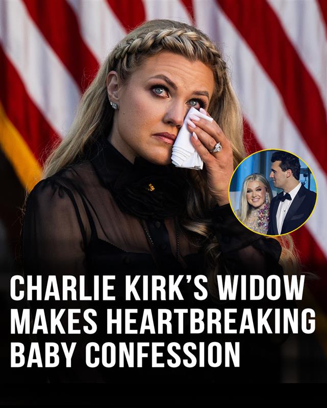 Erika Kirk’s heartbreaking baby confession after husband’s murder