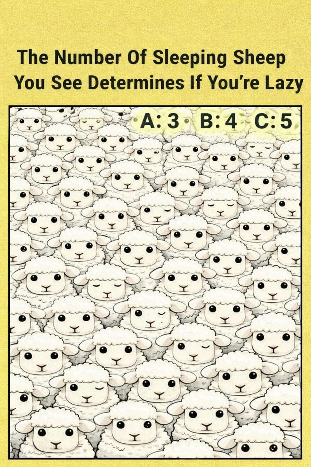 Can You Spot All the Hidden Sheep? Only the Sharpest Eyes Will Succeed”