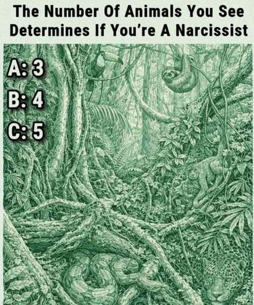 Animal Count Personality Test