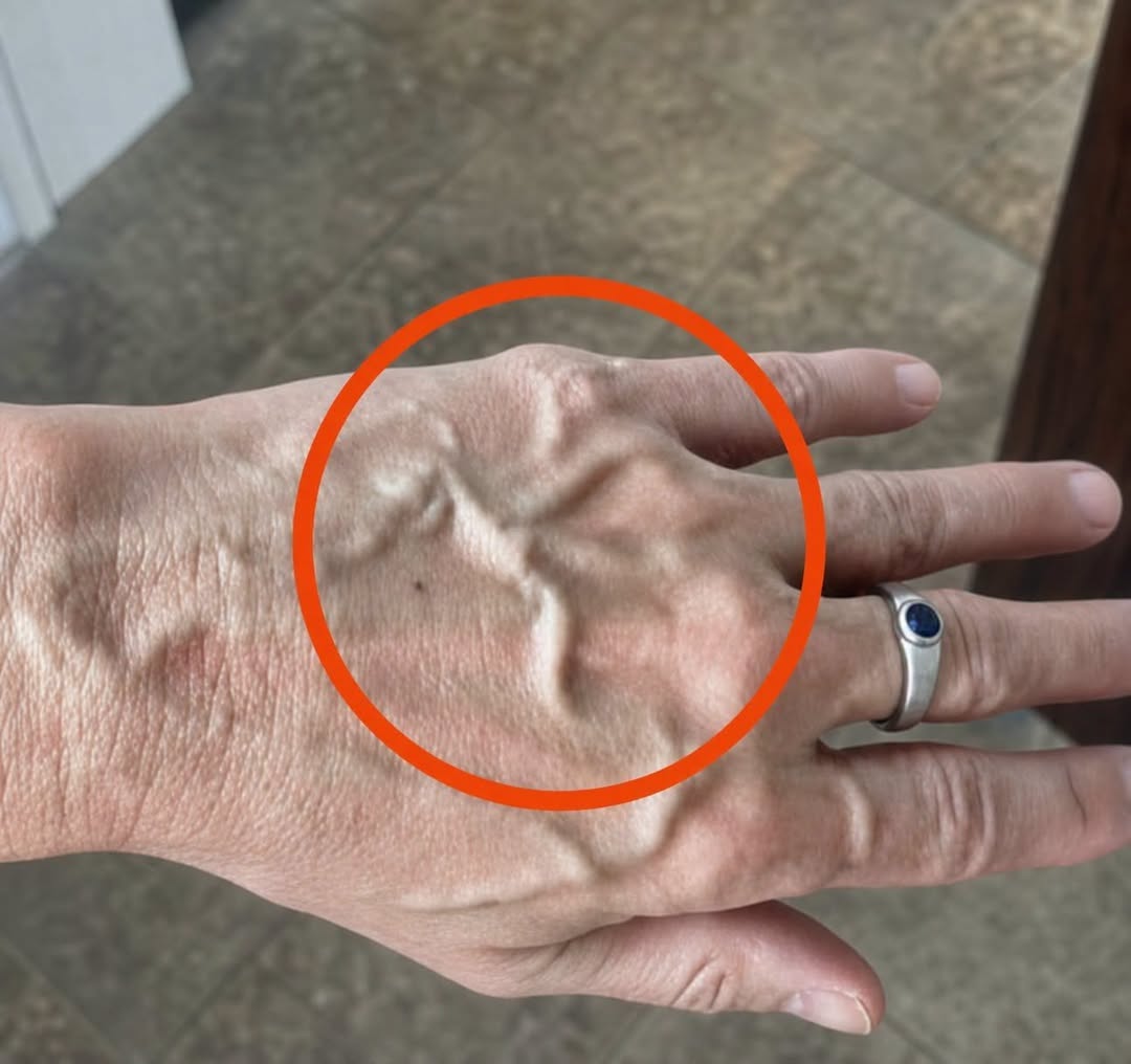 If you have visible veins, it means you are….