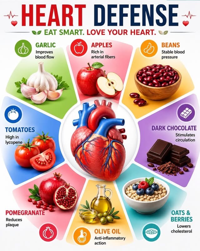 5 foods that may help your heart