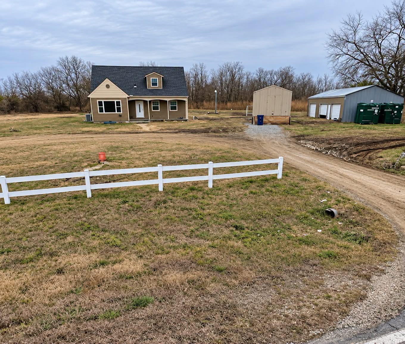 18 Acres Lot 3 Bed, 2 Bath, Bunker Home