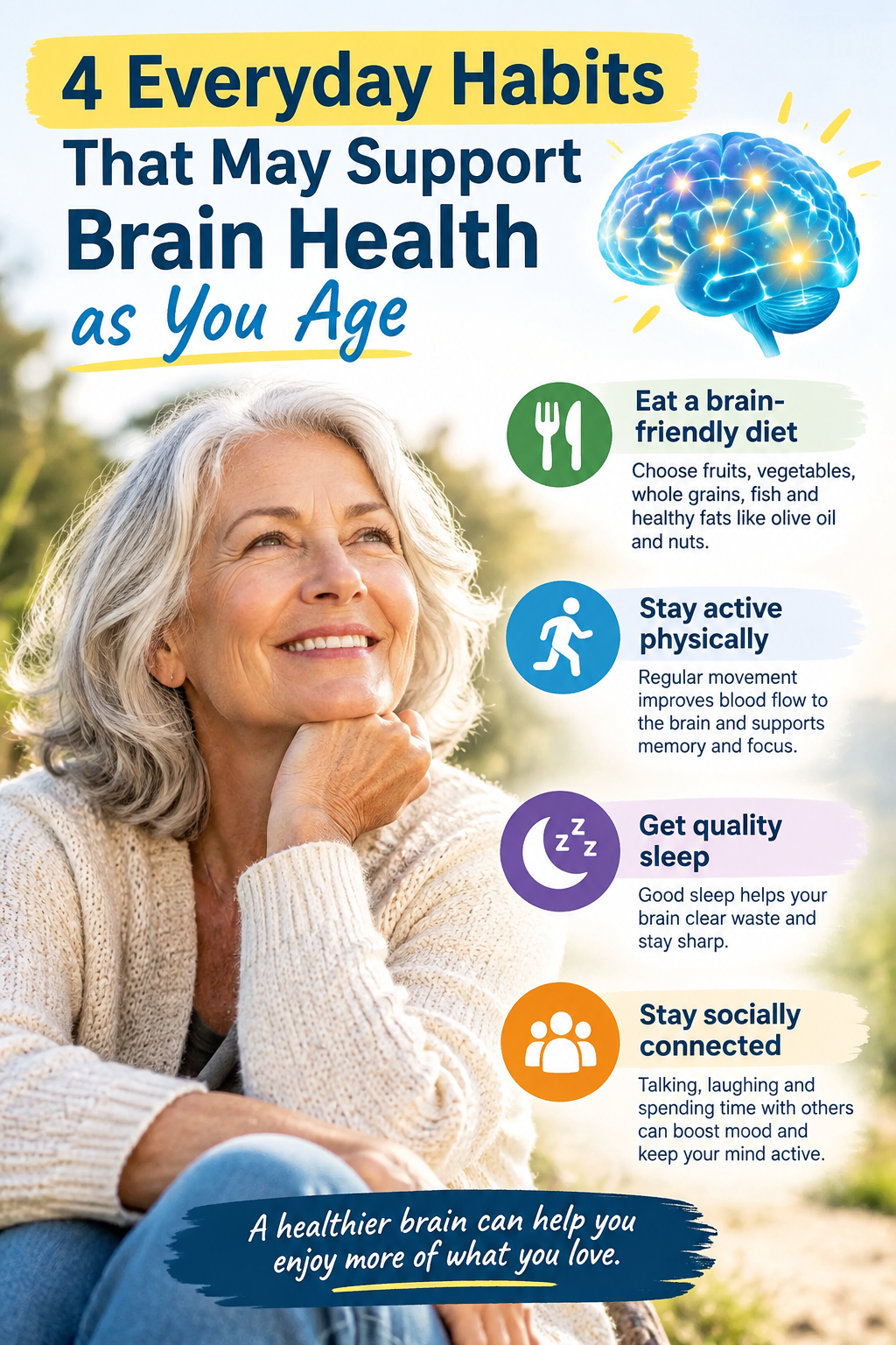 4 Everyday Habits That May Support Brain Health as You Age