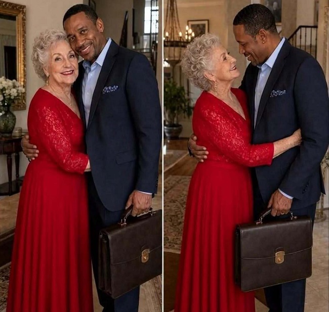 My 72-year-old mom’s younger boyfriend always left family dinner before dessert—one night,….