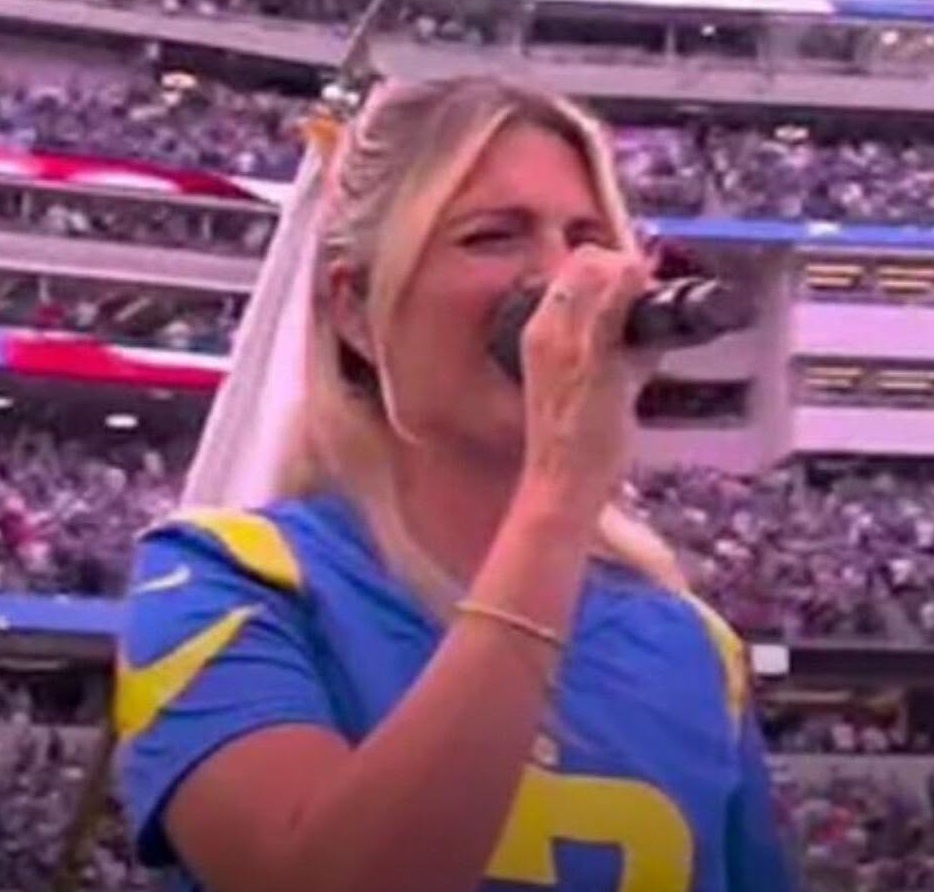 I just heard one of the best renditions of our National Anthem.