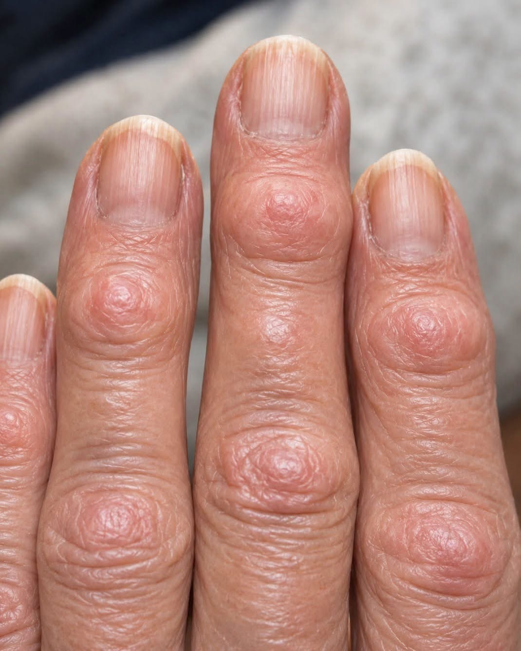 Hard Bumps on Finger Joints: What They May Mean