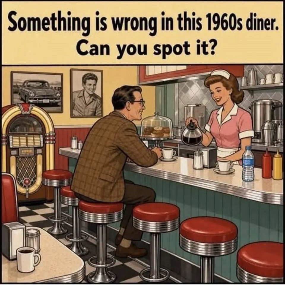 Can you spot it?