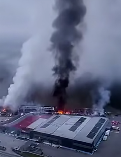 A few hours ago a big fire broke out in M…