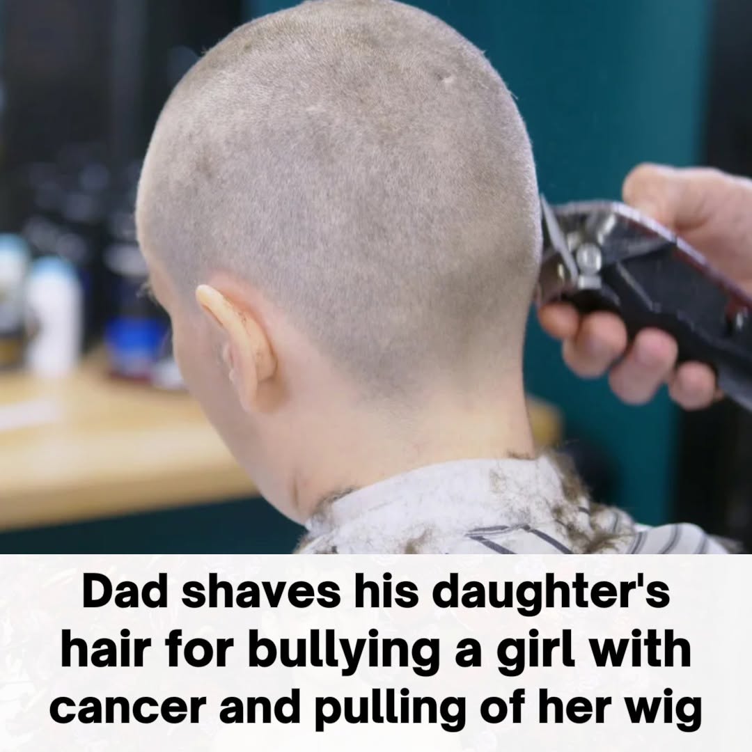 Father Sparks Viral Debate After Forcing Teen Daughter to Go Bald for Bullying