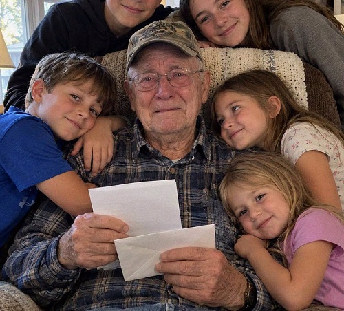 We decided to adopt our 86-year-old neighbor, who moved in after his wife died and practically raised our kids alongside us