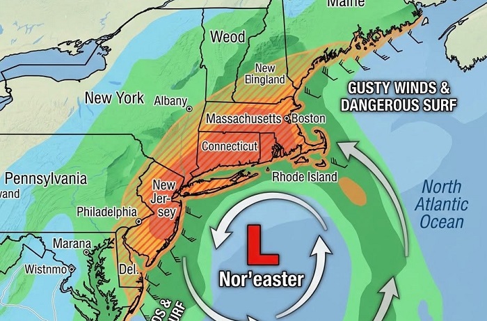 The NOAA Weather Prediction Center is tracking the system and has flagged a moderate risk of excessive rainfall in its outlook cycle for parts of the country this week. Coastal residents
