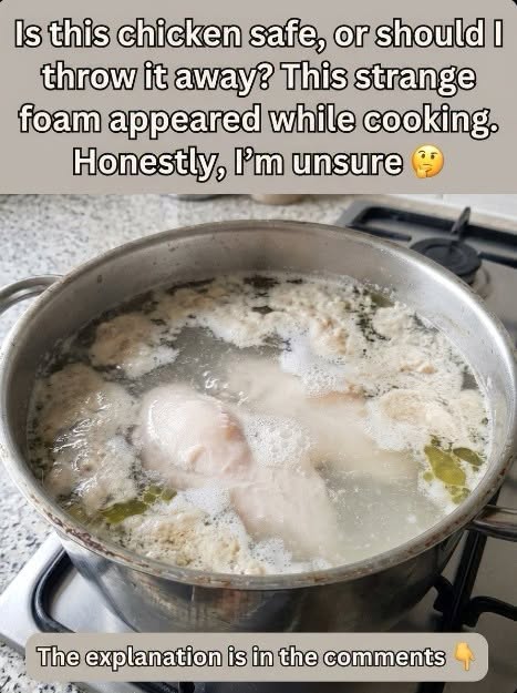 That Weird White Foam on Chicken? Hereโs Whatโs Really Going On